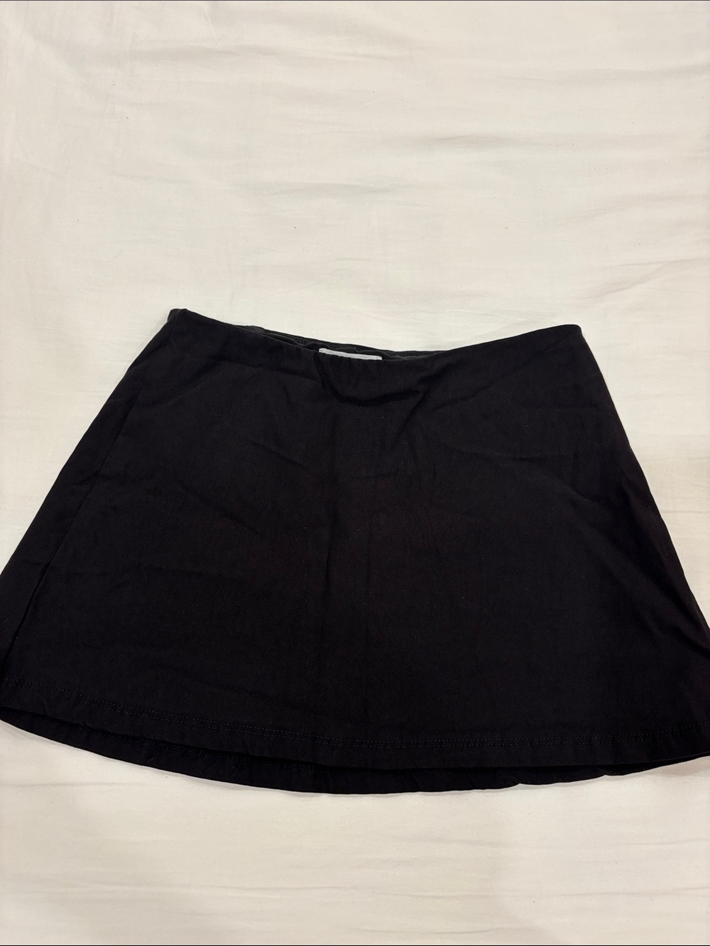Garage Black Circle Skater Mini Skirt